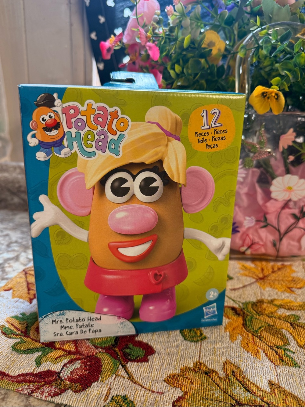 Hasbro Mrs. Potato Head Pink and Blonde Playset